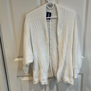 Warm & Cozy lifestyle sleeves shawl by Poof